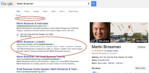 Martin Brossman and LinkedIN